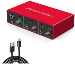 LVY 2In-2Out USB Audio Interface